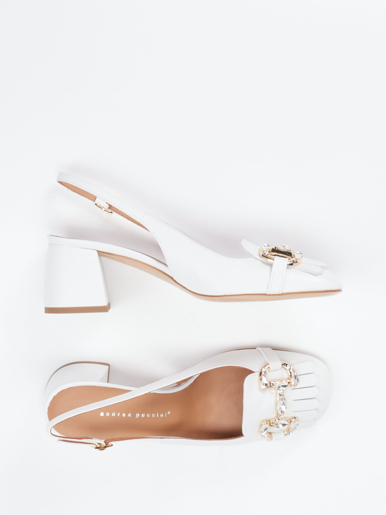 Slingpumps weiß 1308799000704