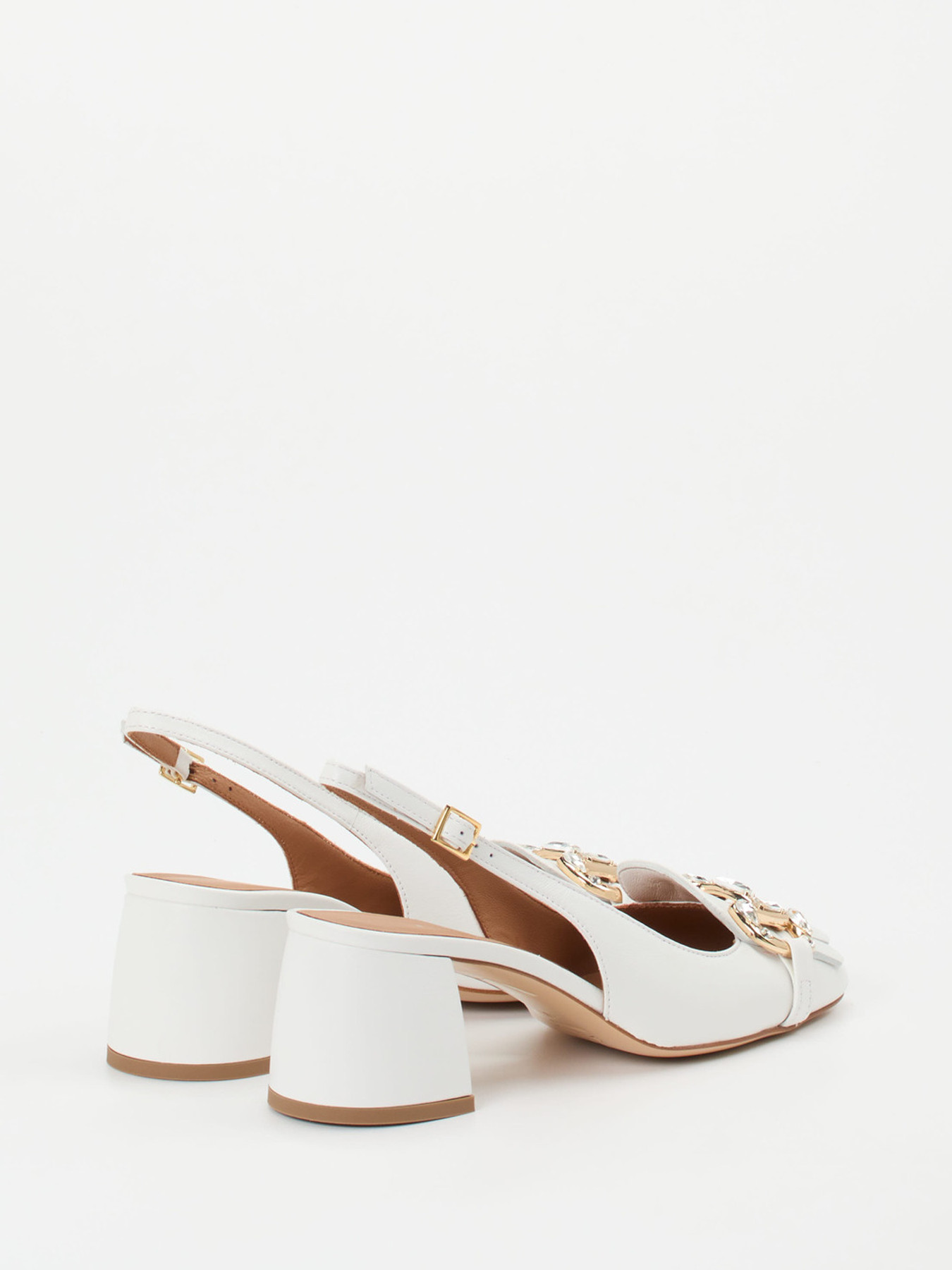 Slingpumps weiß 1308799000703