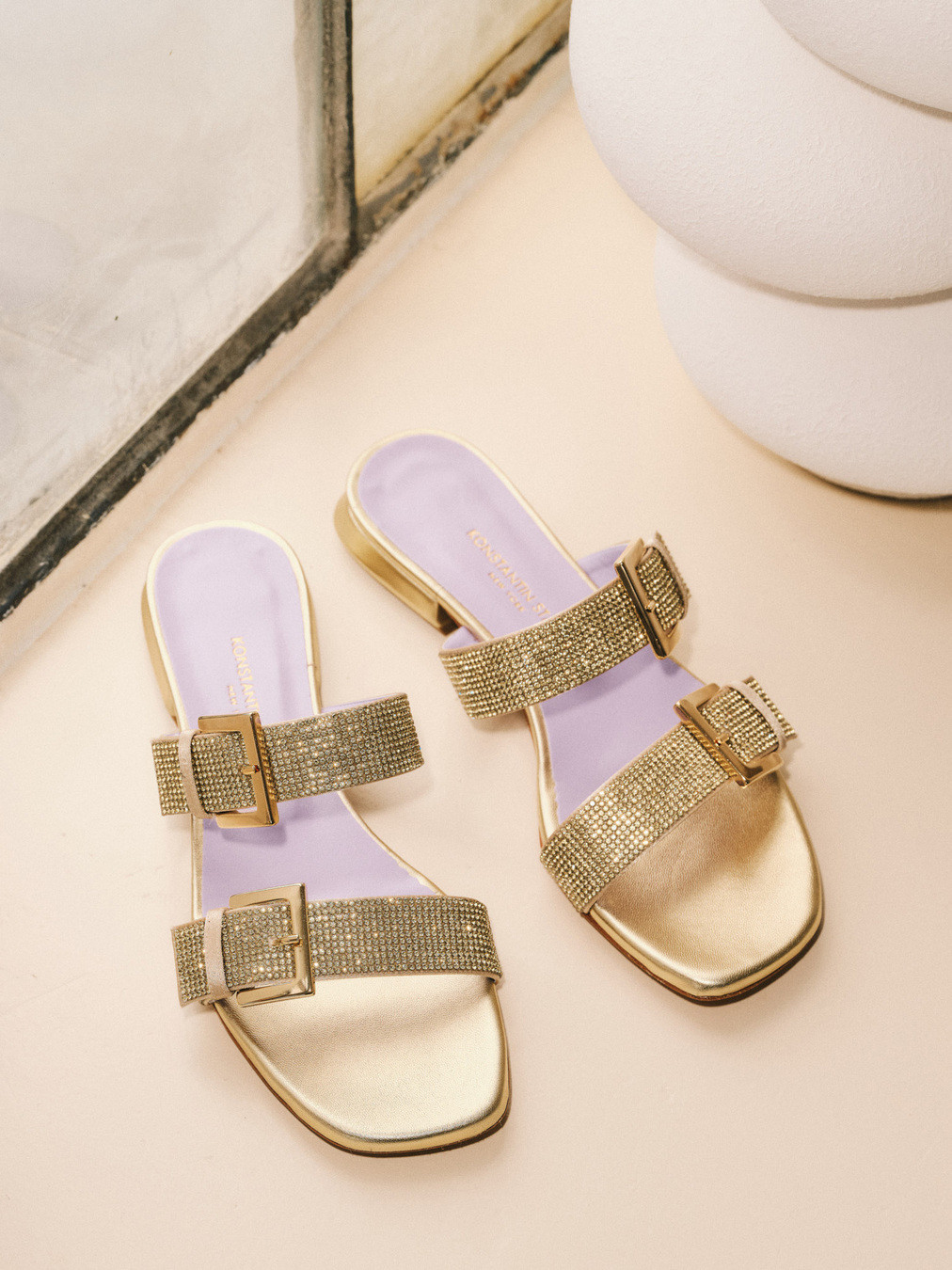 Pantolette gold 1120889001002