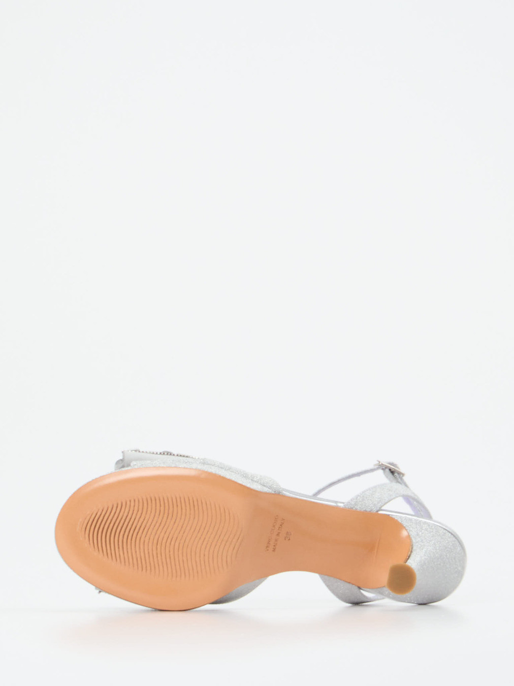 Plateau-Sandalette silber 1248449001605