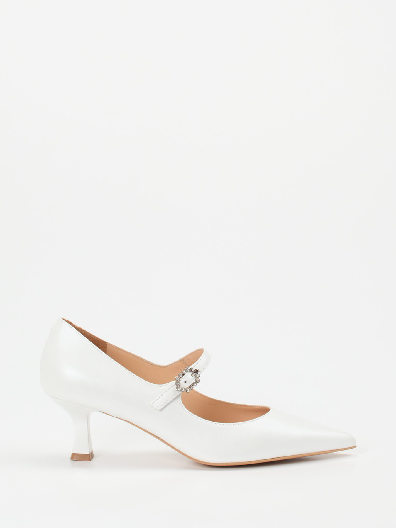 Spangenpumps weiß 1427799000101