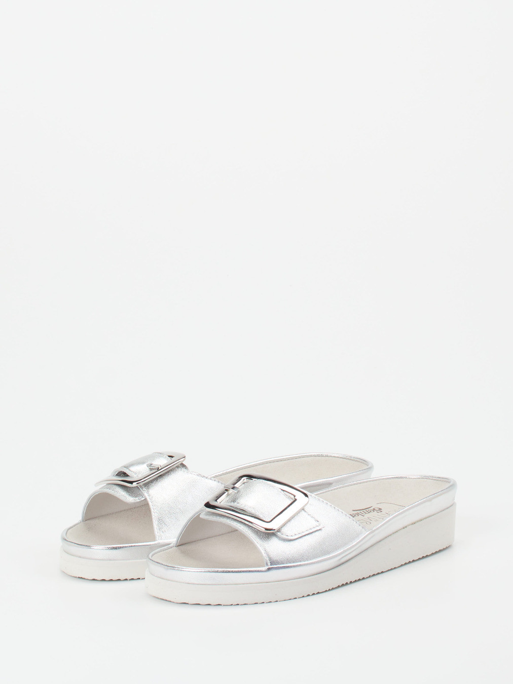 Pantolette silber 2100449000102