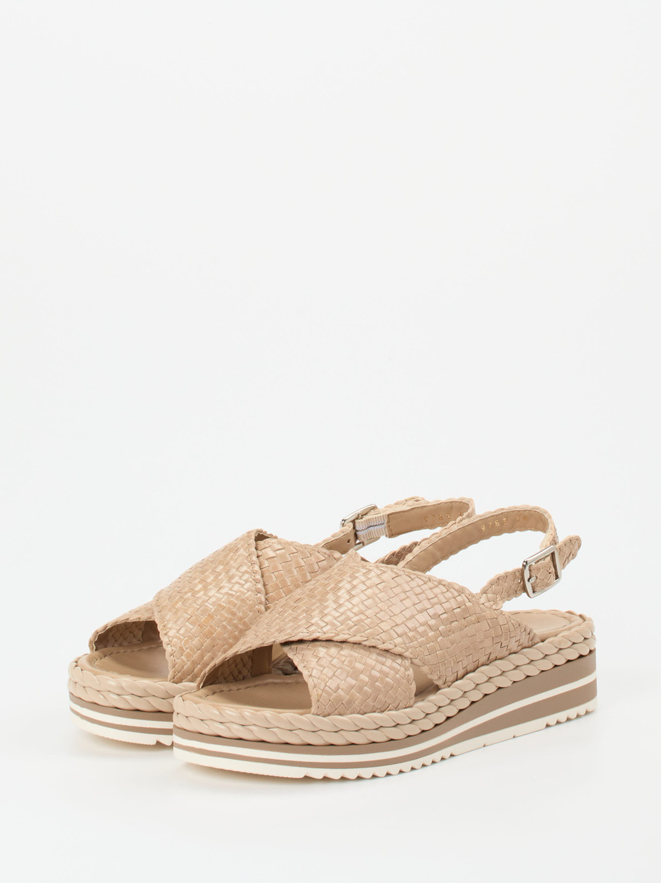 Keilsandalette beige 1253399000502