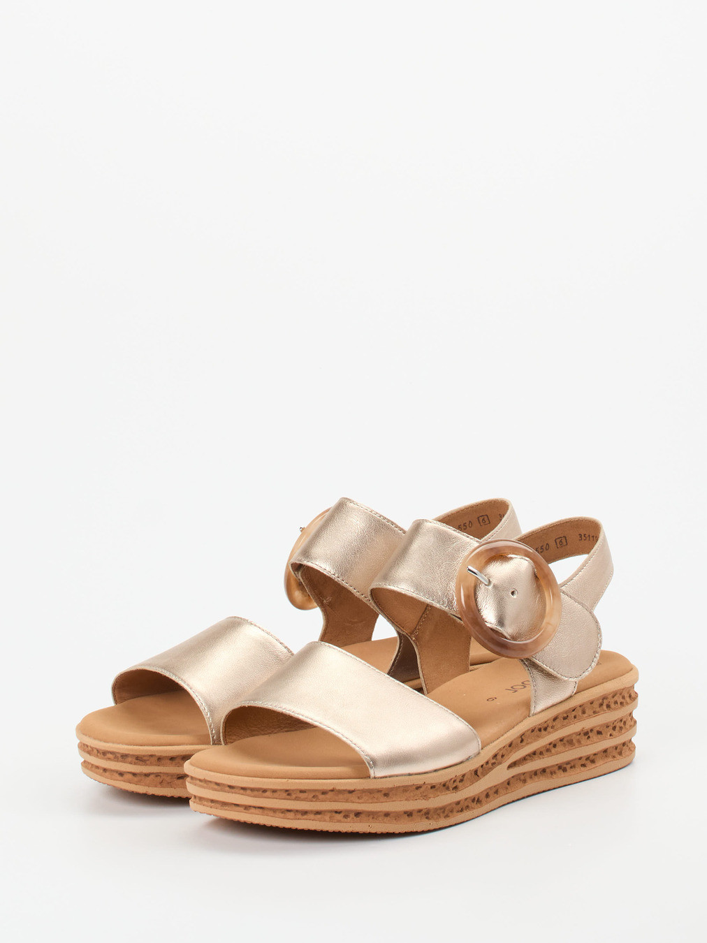 Keilsandalette gold 1255889001202