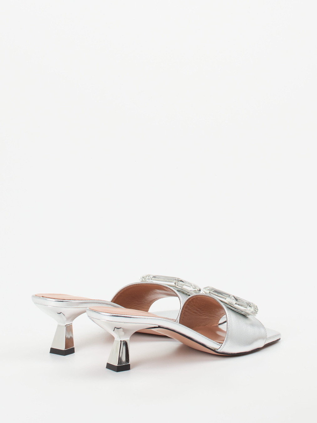 Pantolette silber 1126449000403