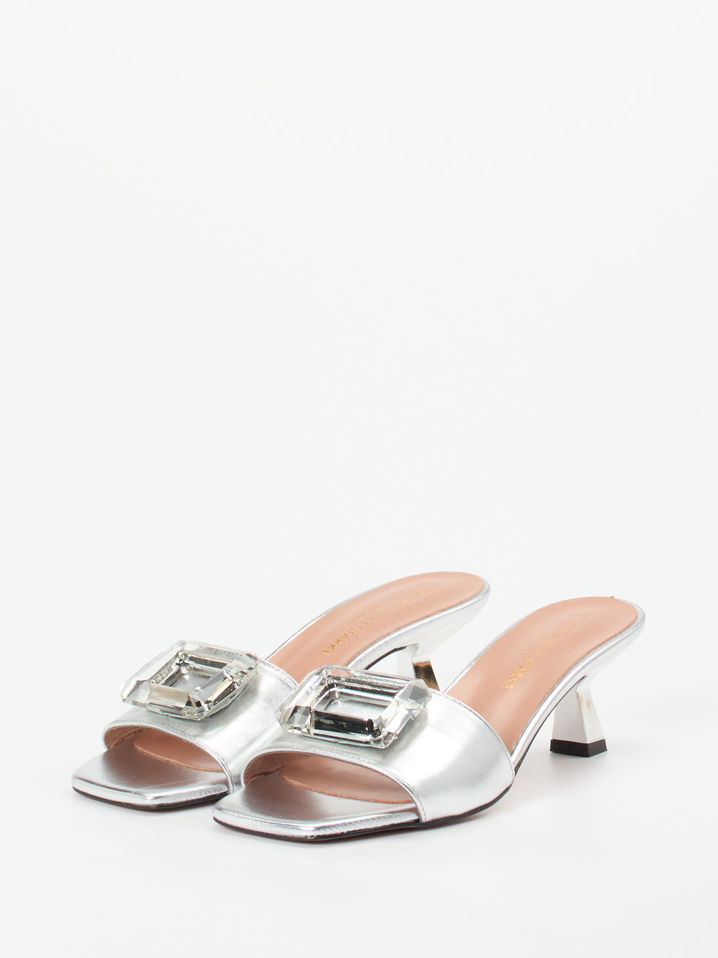 Pantolette silber 1126449000402