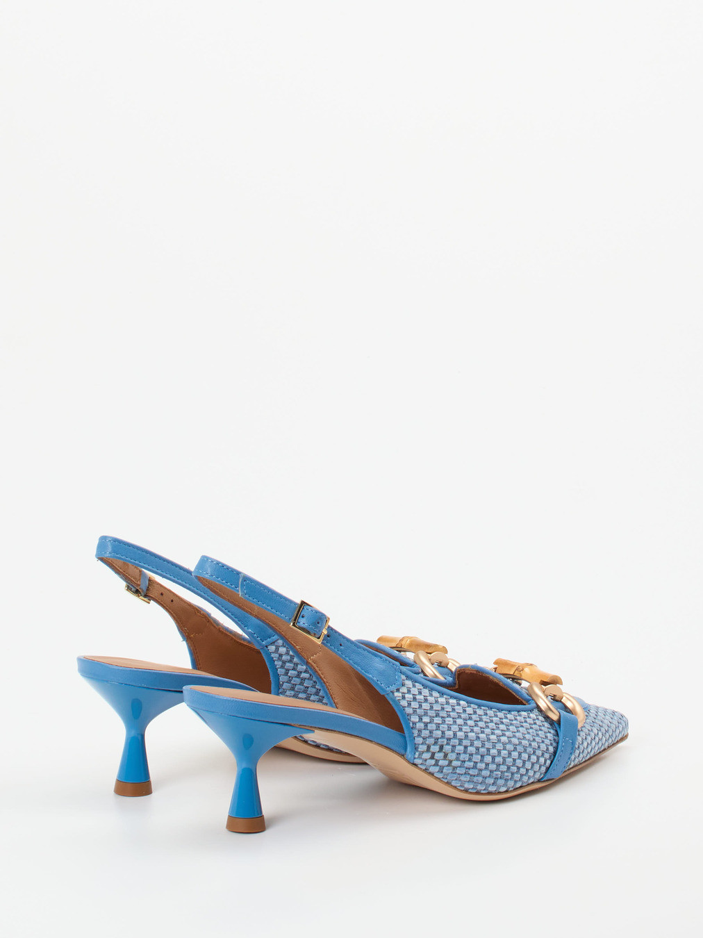 Slingpumps blau 1308159000703