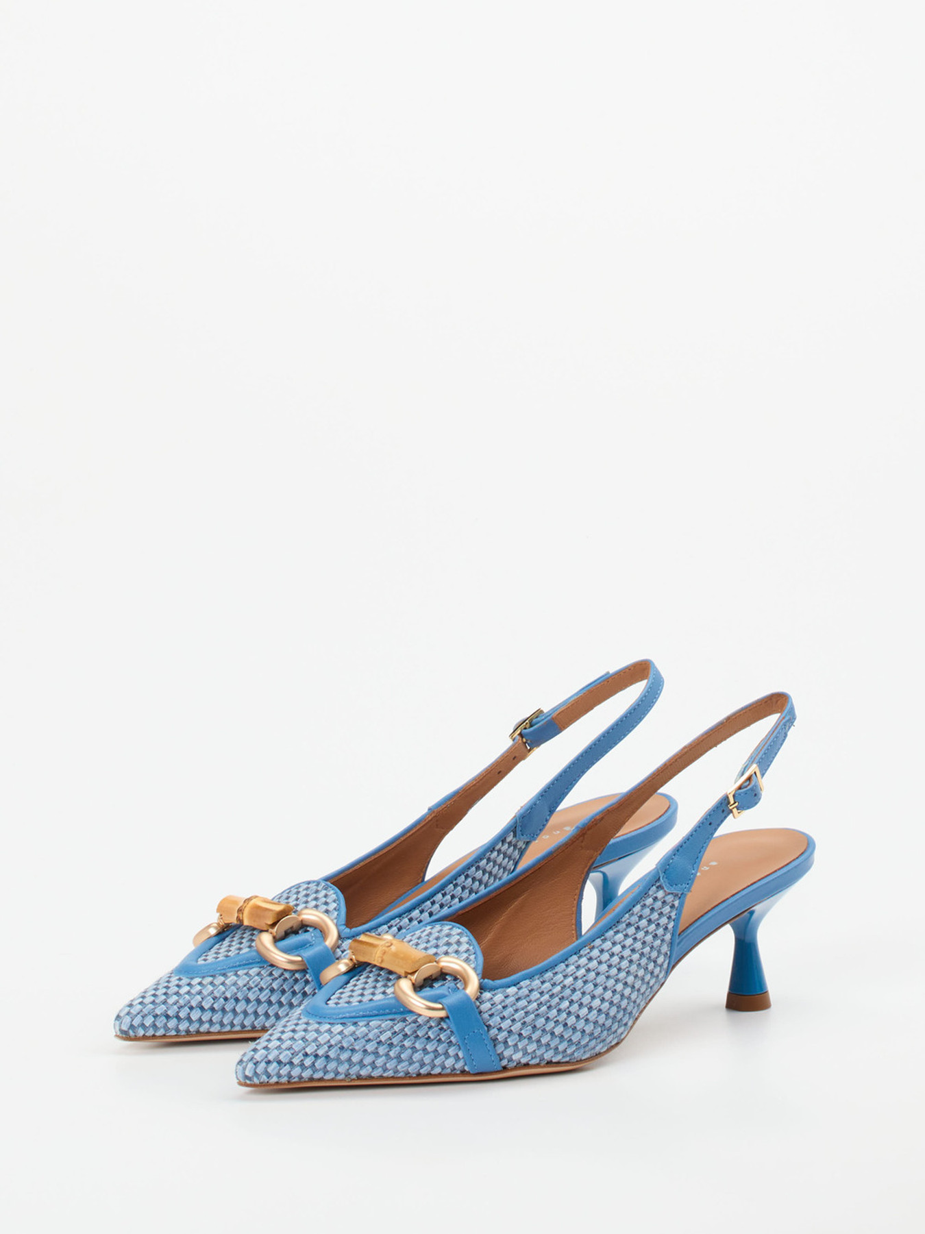 Slingpumps blau 1308159000702