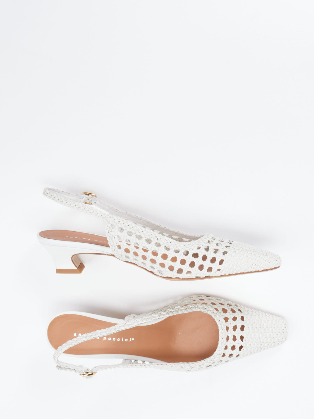 Slingpumps weiß 1302799001404