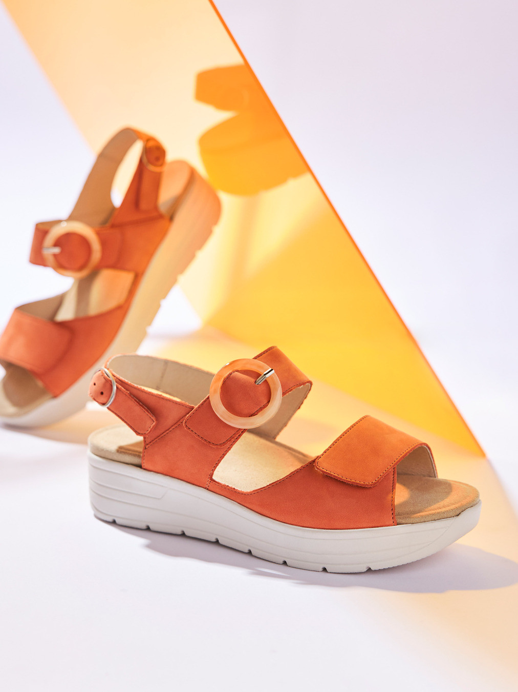 Sandalette orange 2253579000402