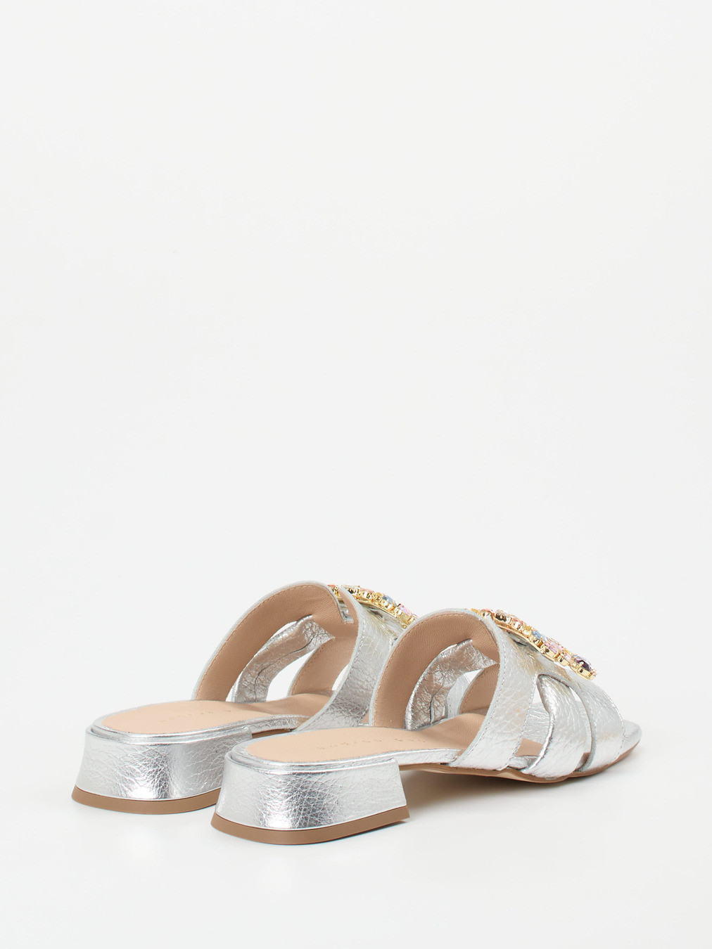 Pantolette silber 1121449001403