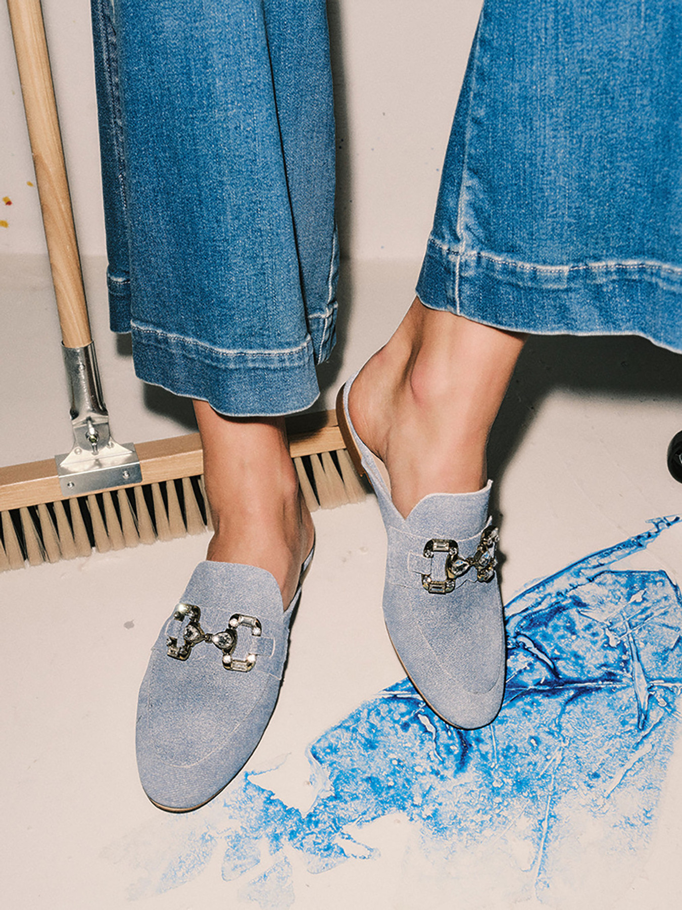 Pantolette blau 1171159000602