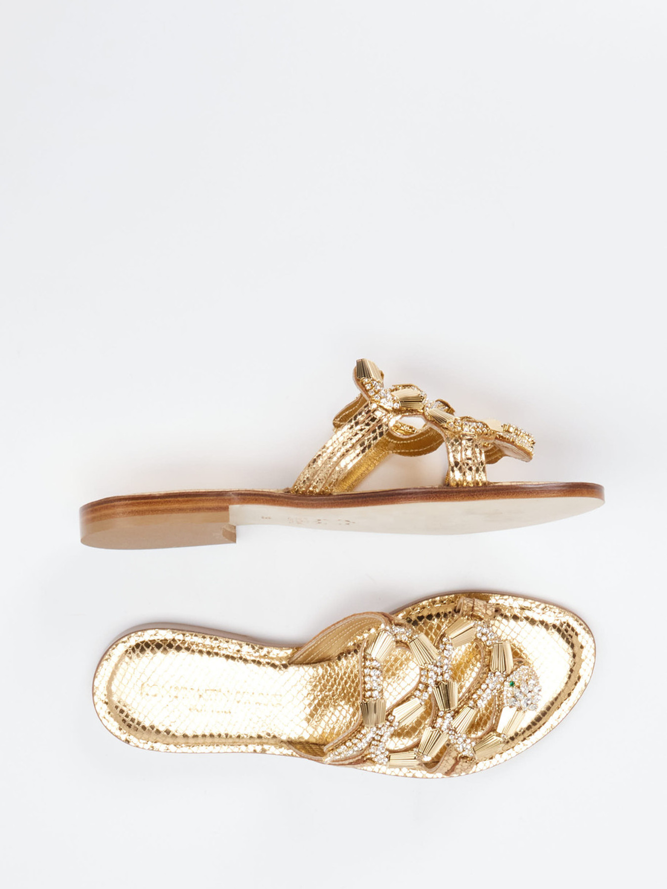 Pantolette gold 1120889000904