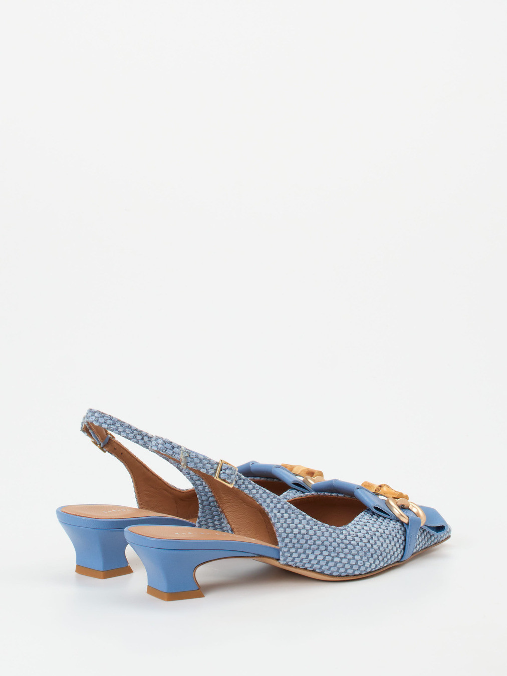 Slingpumps blau 1302159000203
