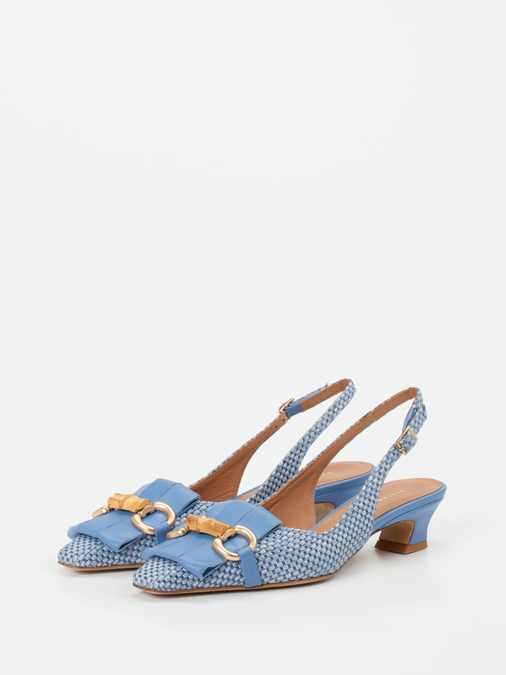 Slingpumps blau 1302159000202