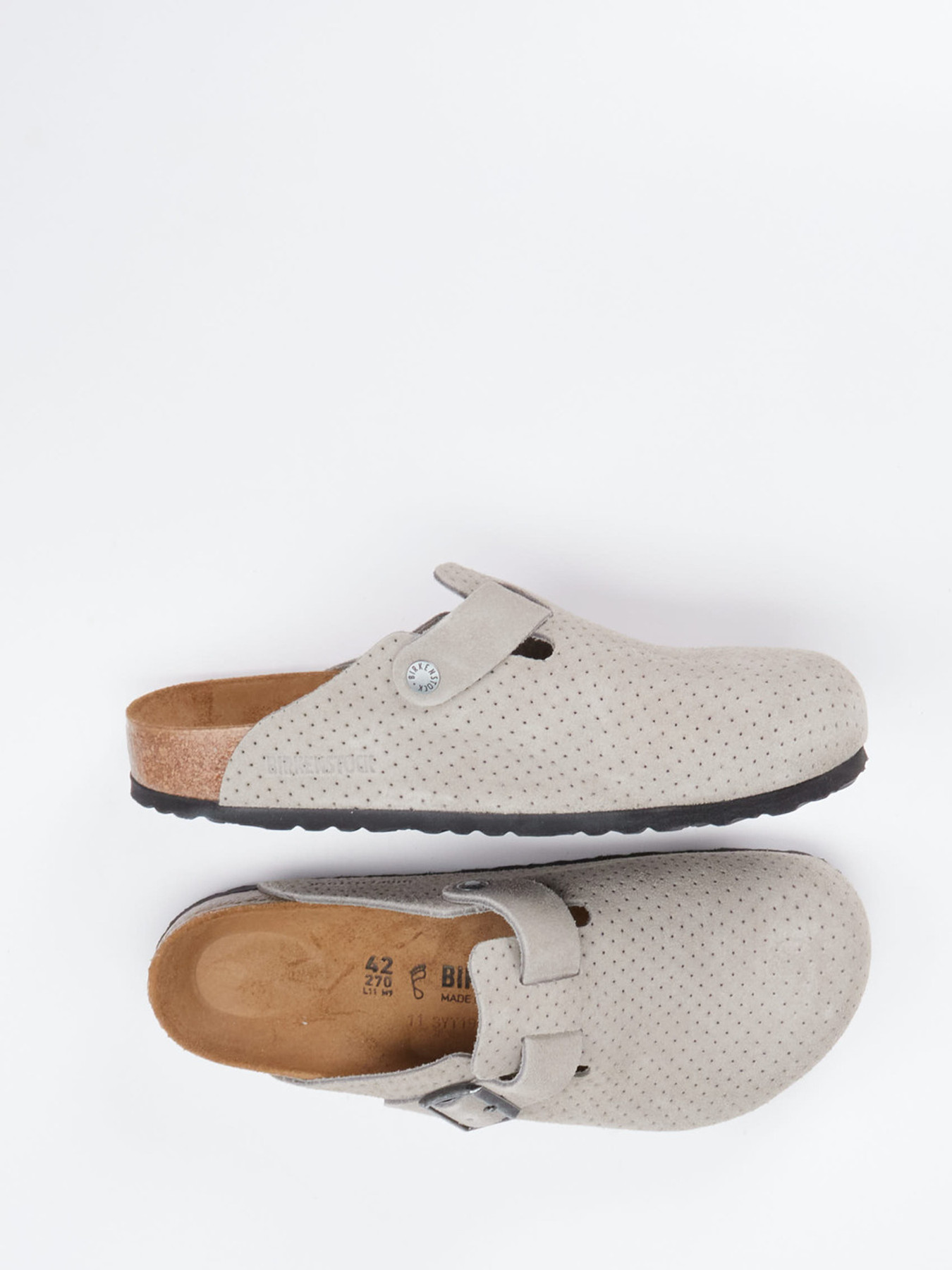 Pantolette Boston VL grau 4111459000204