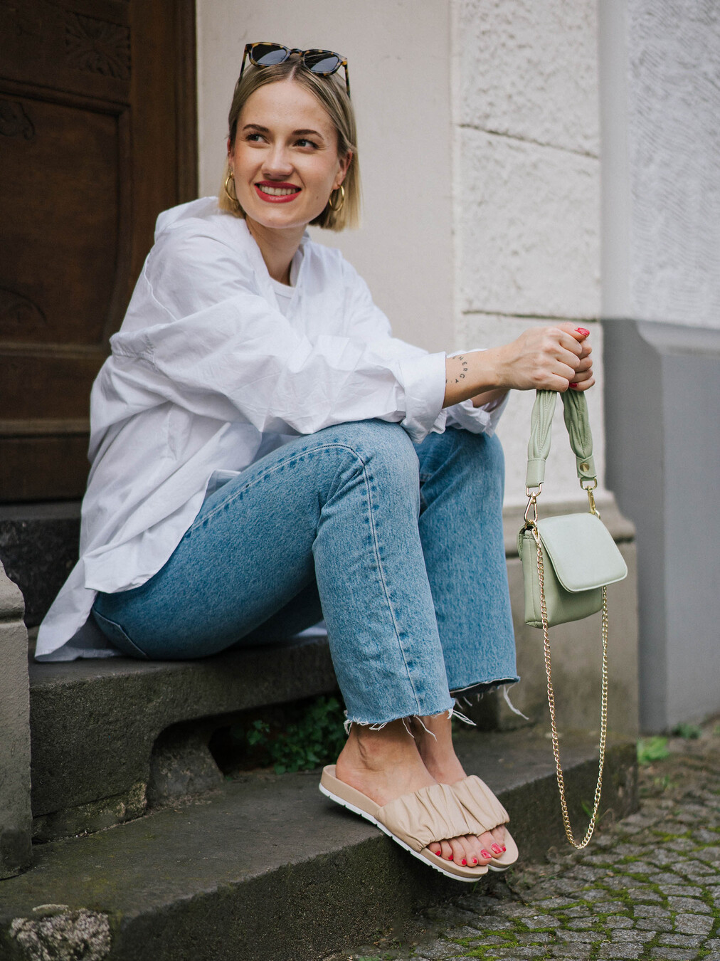 Pantolette beige 1101399001102