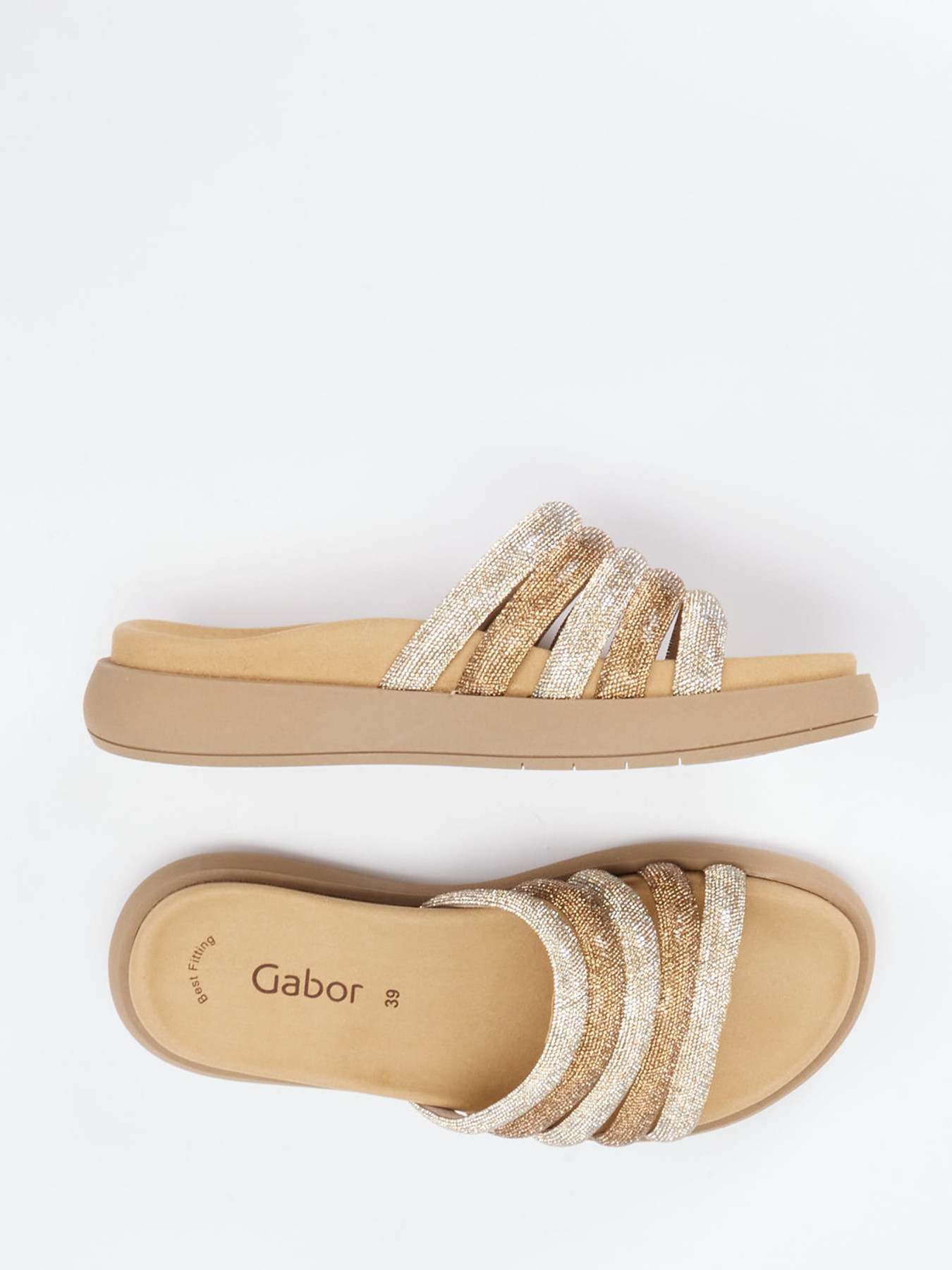 Pantolette gold 1101889001504