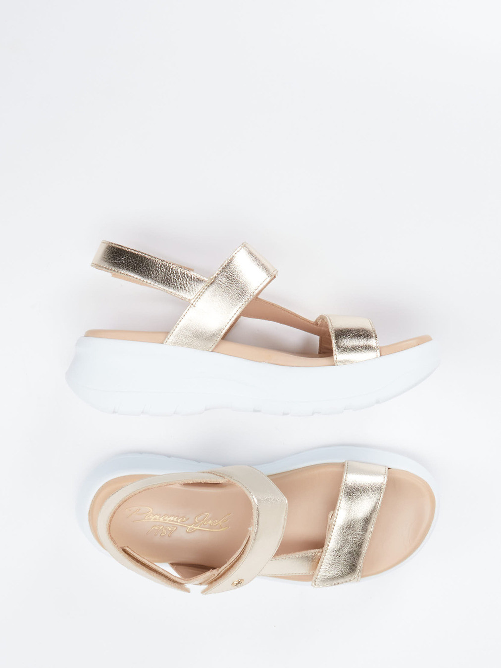 Plateau-Sandalette Noor Shine B1 gold 1245889000204