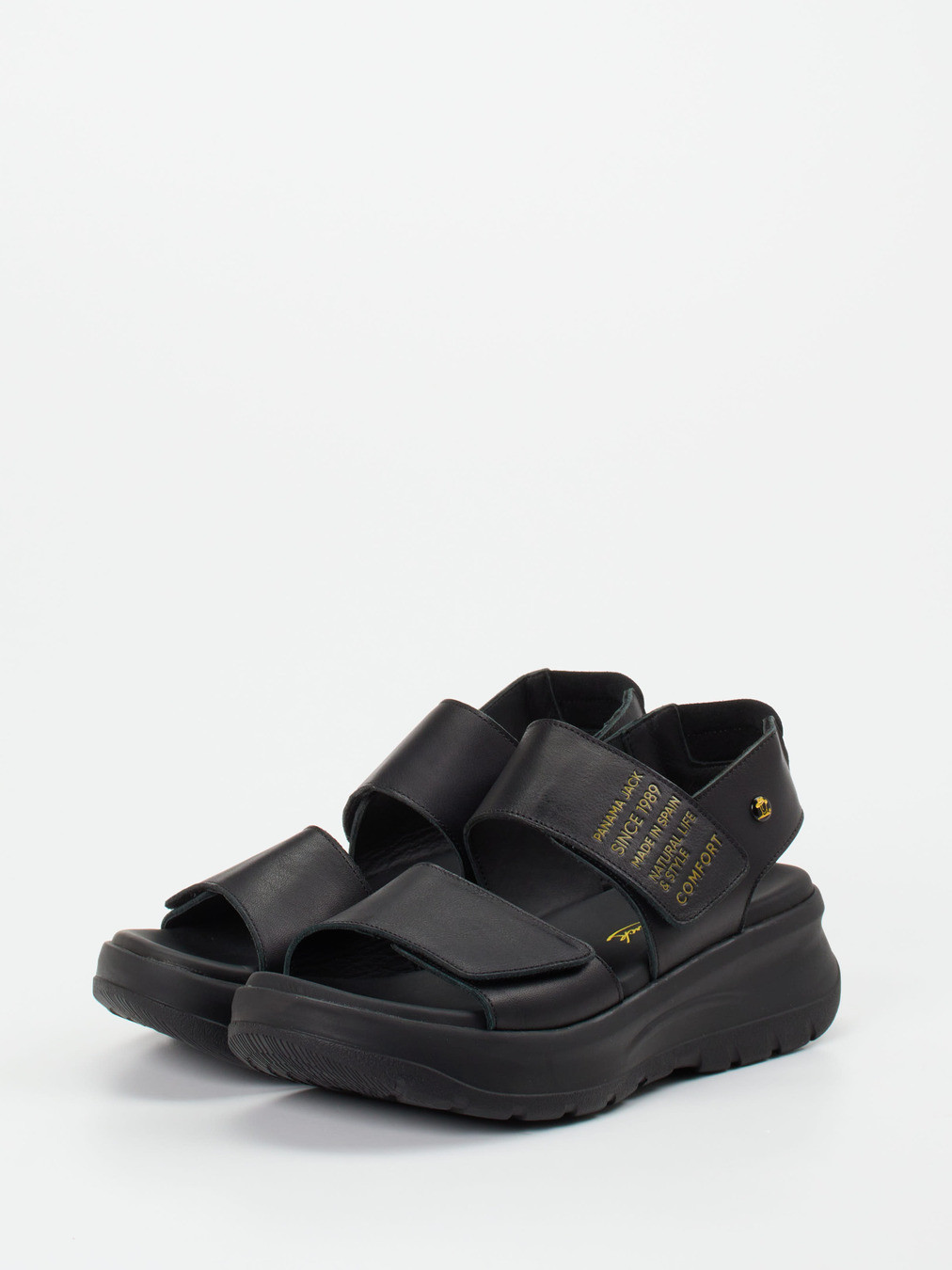 Plateau-Sandalette Noah B1 schwarz 1245009000602