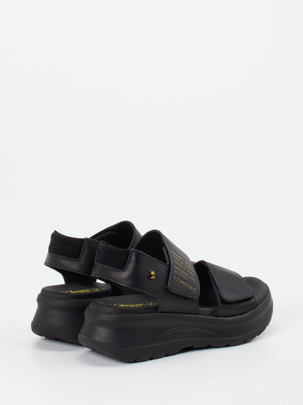 Plateau-Sandalette Noah B1 schwarz 1245009000603