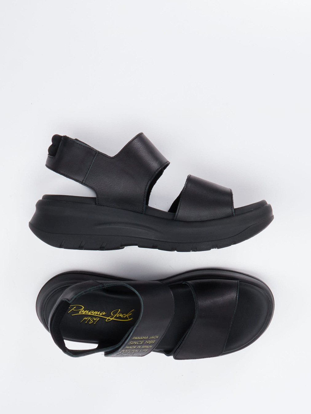 Plateau-Sandalette Noah B1 schwarz 1245009000604
