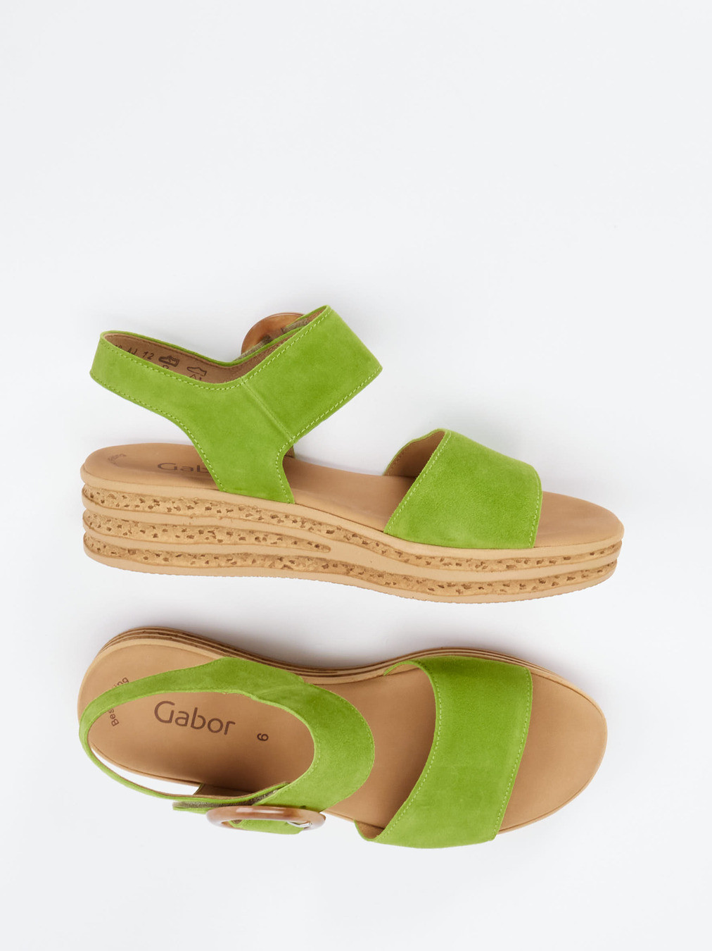 Keilsandalette grün 1255659000304