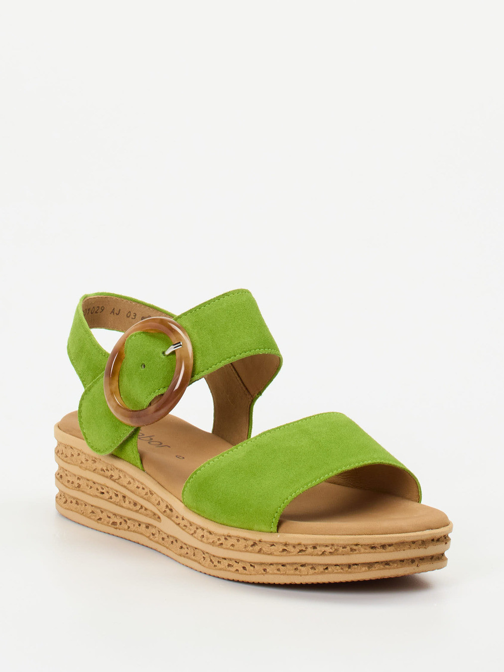 Keilsandalette grün 1255659000306