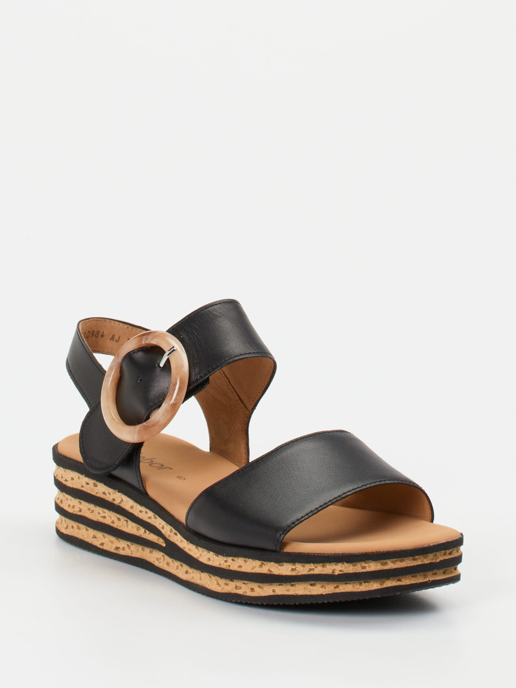 Keilsandalette schwarz 1255009002406