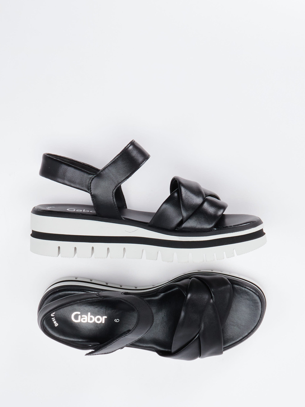 Keilsandalette schwarz 1255009002504