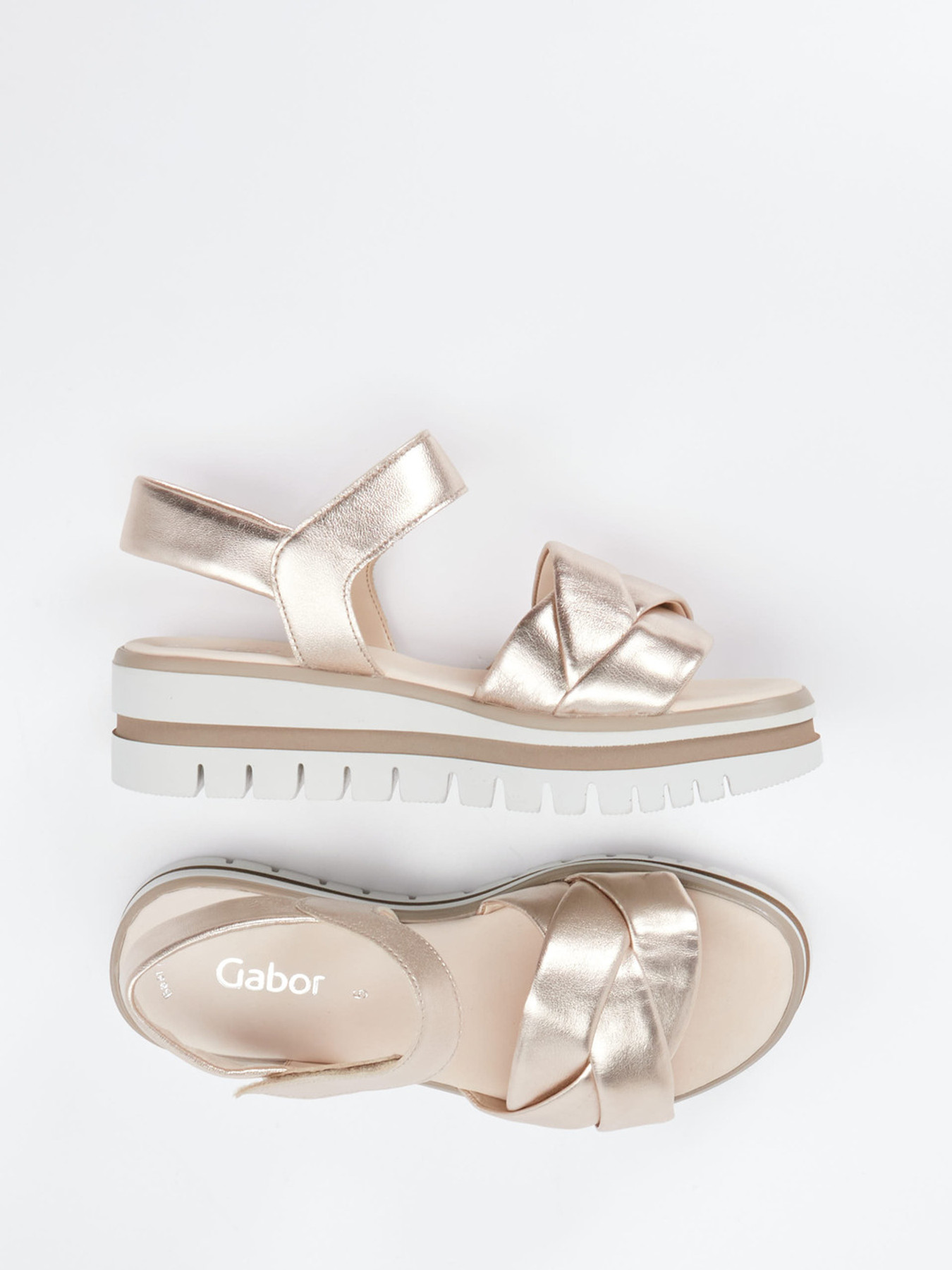 Keilsandalette gold 1255889001304