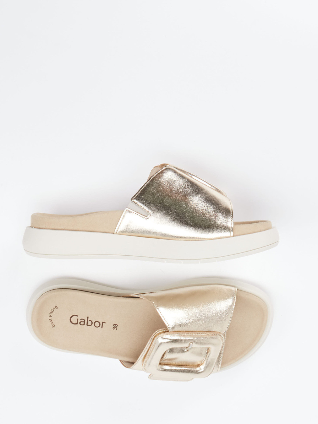 Pantolette gold 1101889001404