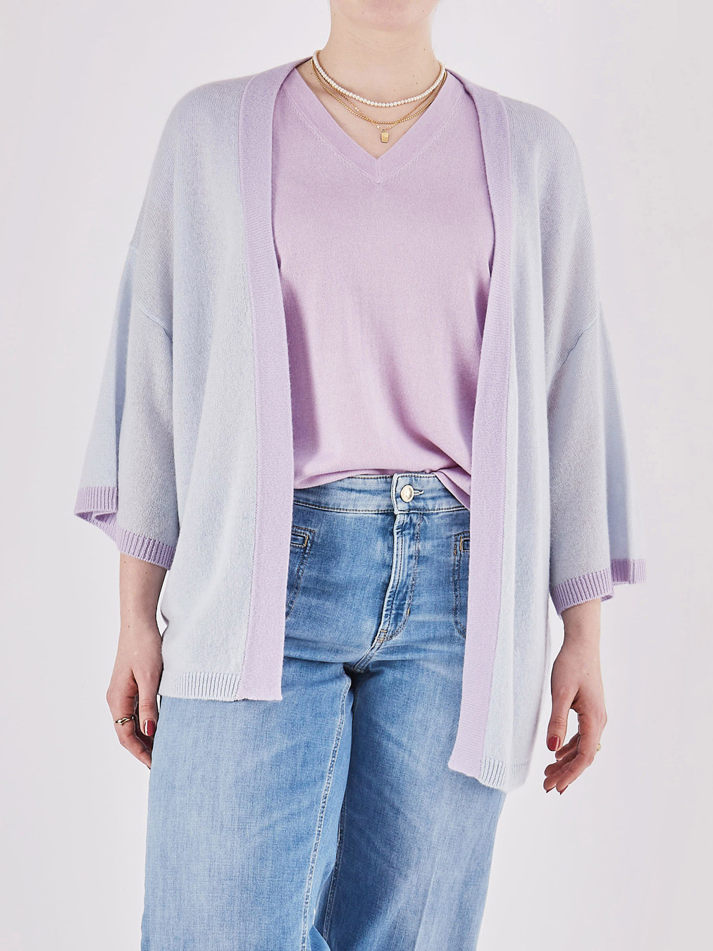 Strickjacke blau 9340101000106