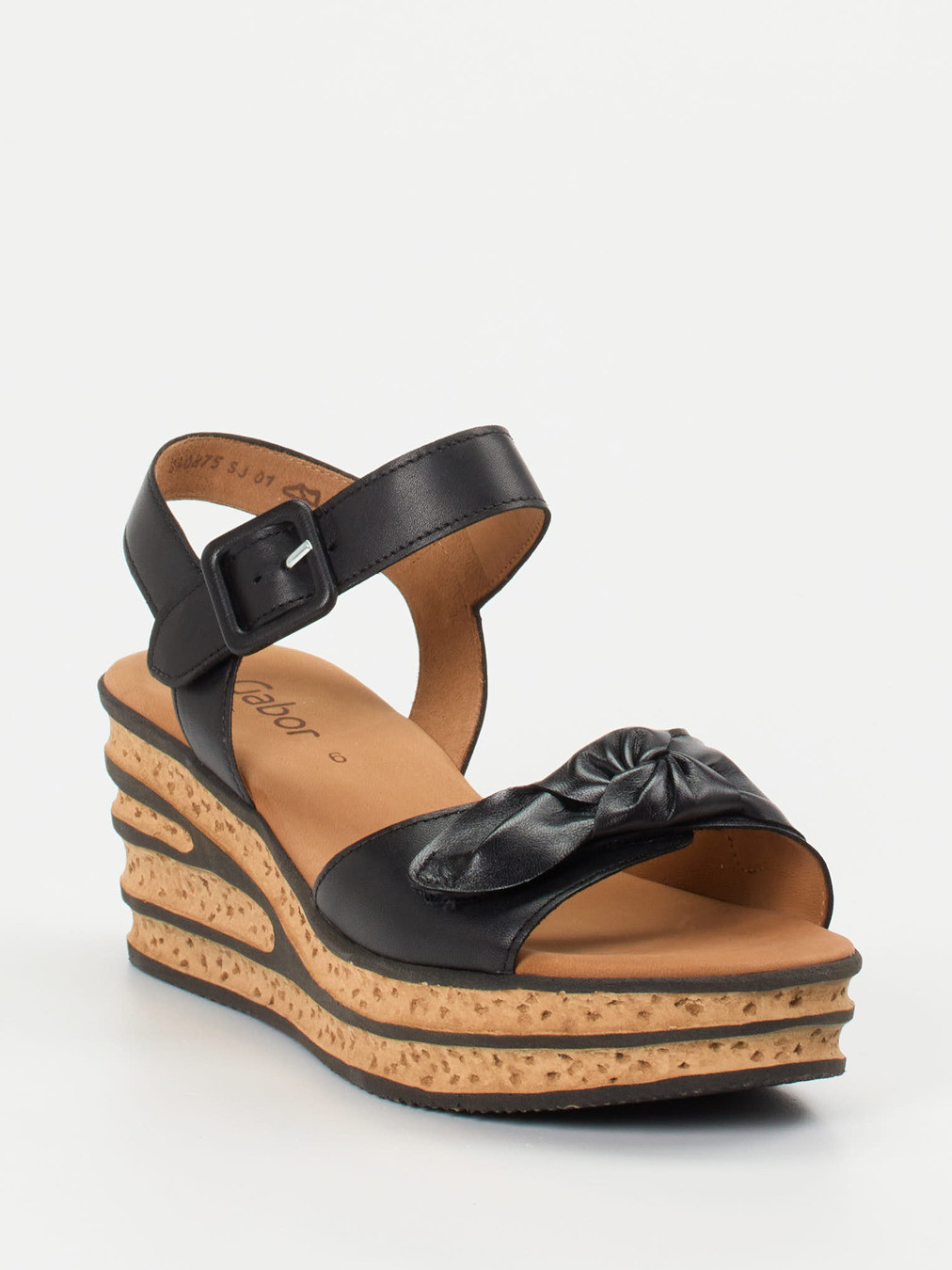 Keilsandalette schwarz 1239009000706