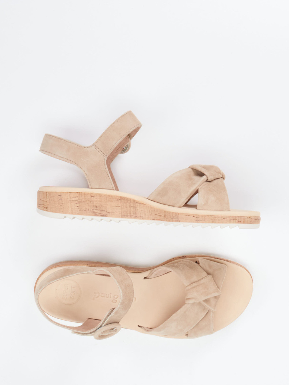 Keilsandalette beige 1233359000304