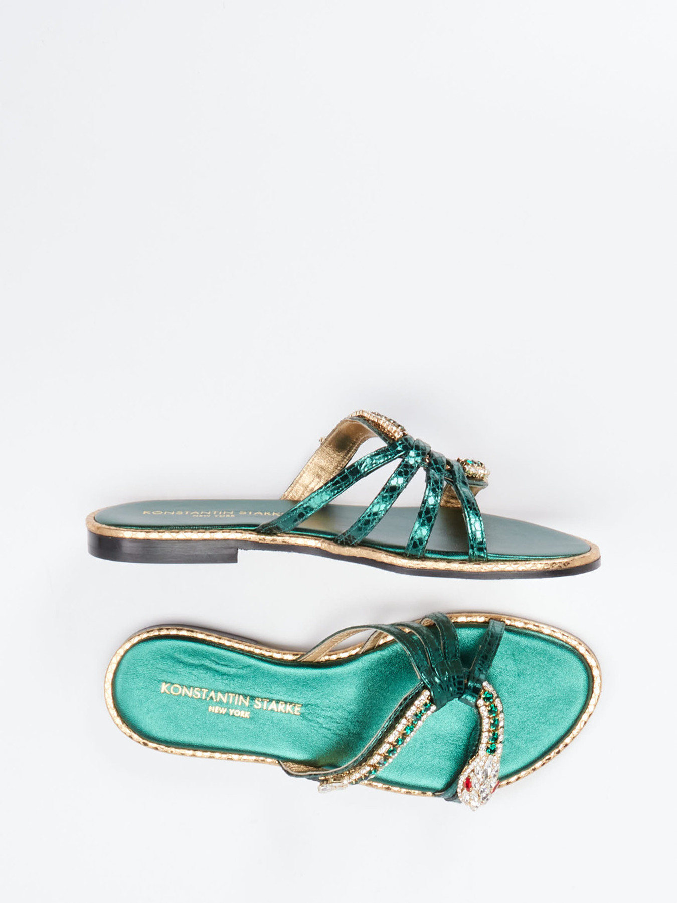 Pantolette grün 1120659000404