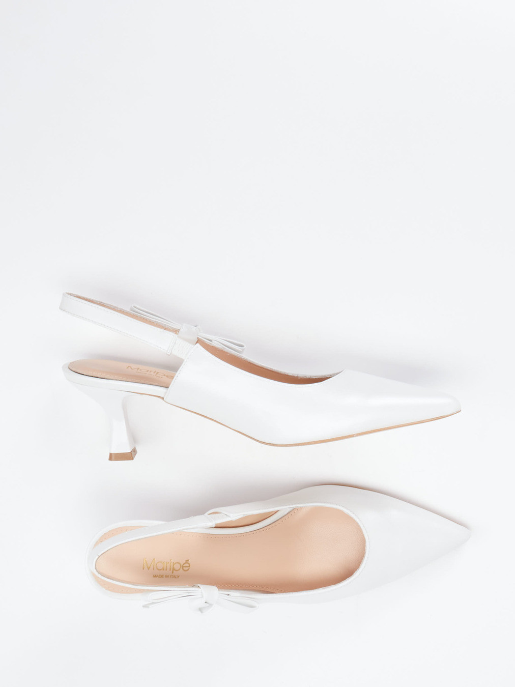 Slingpumps weiß 1307799000204