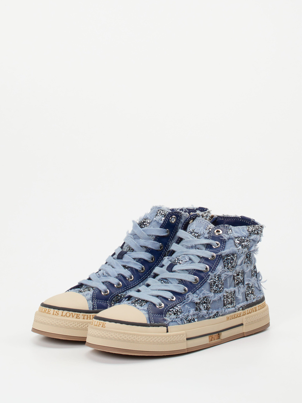 Sneaker High blau 1673159000402