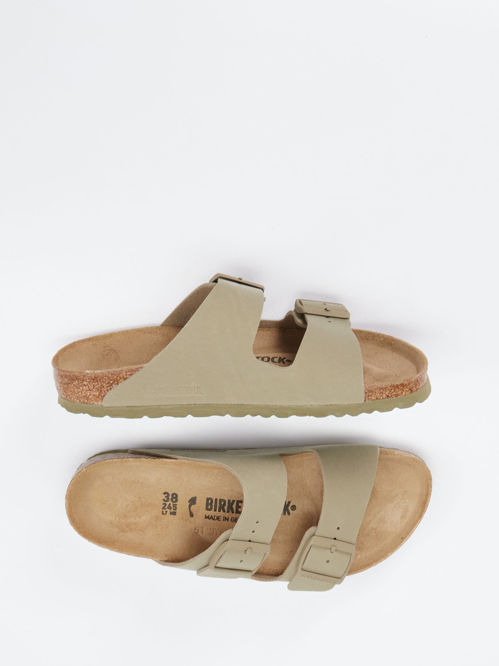 Pantolette Arizona grün 2110629000804