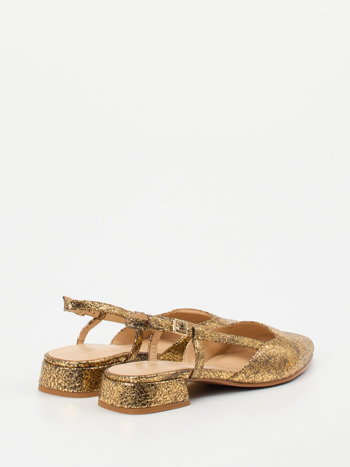 Slingpumps gold 1301889000303