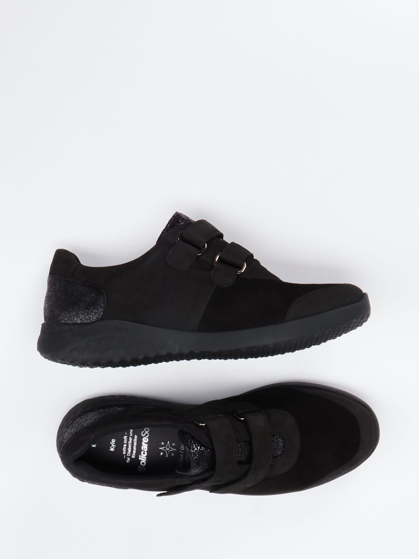 Slipper für Diabetiker schwarz 2591009001204