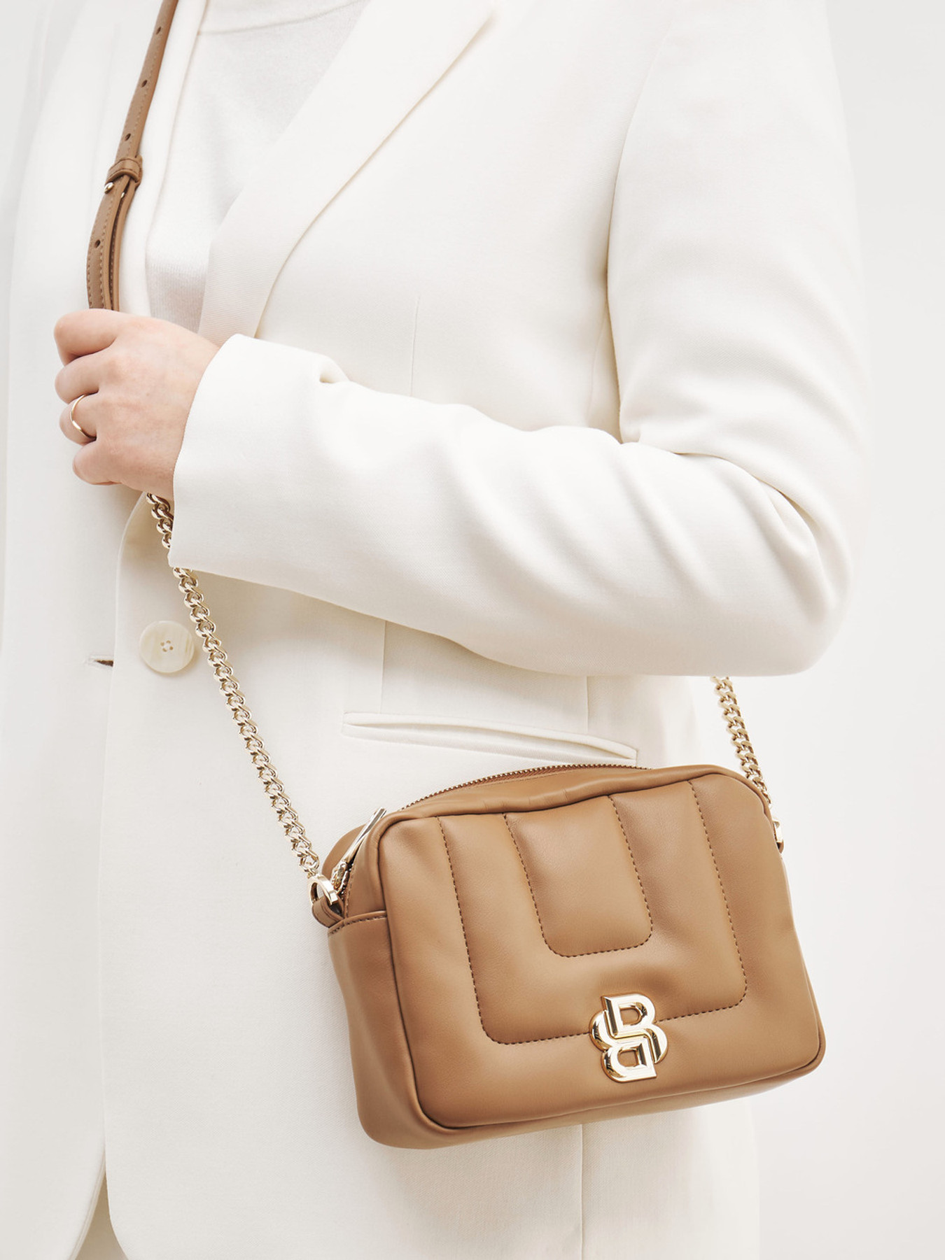 Umhänge-/ Minitasche beige 9391359000706