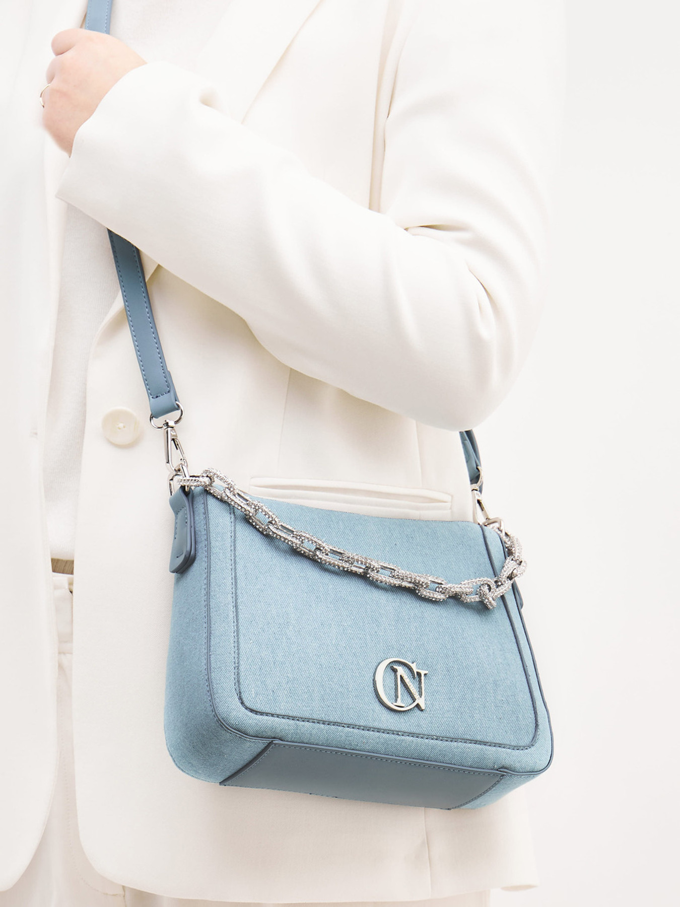 Umhänge-/ Minitasche blau 9391159000406