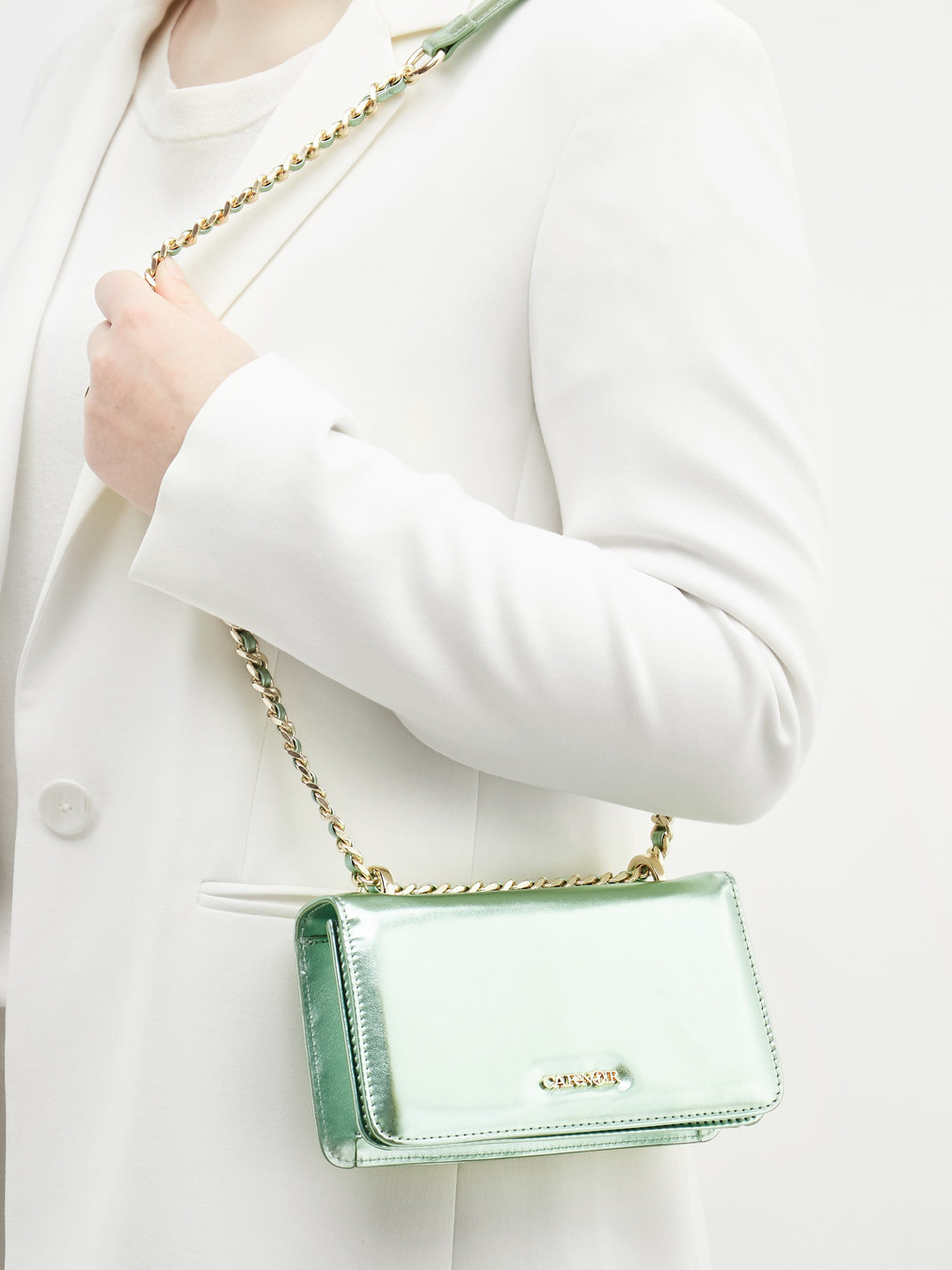 Umhänge-/ Minitasche grün 9391669000106