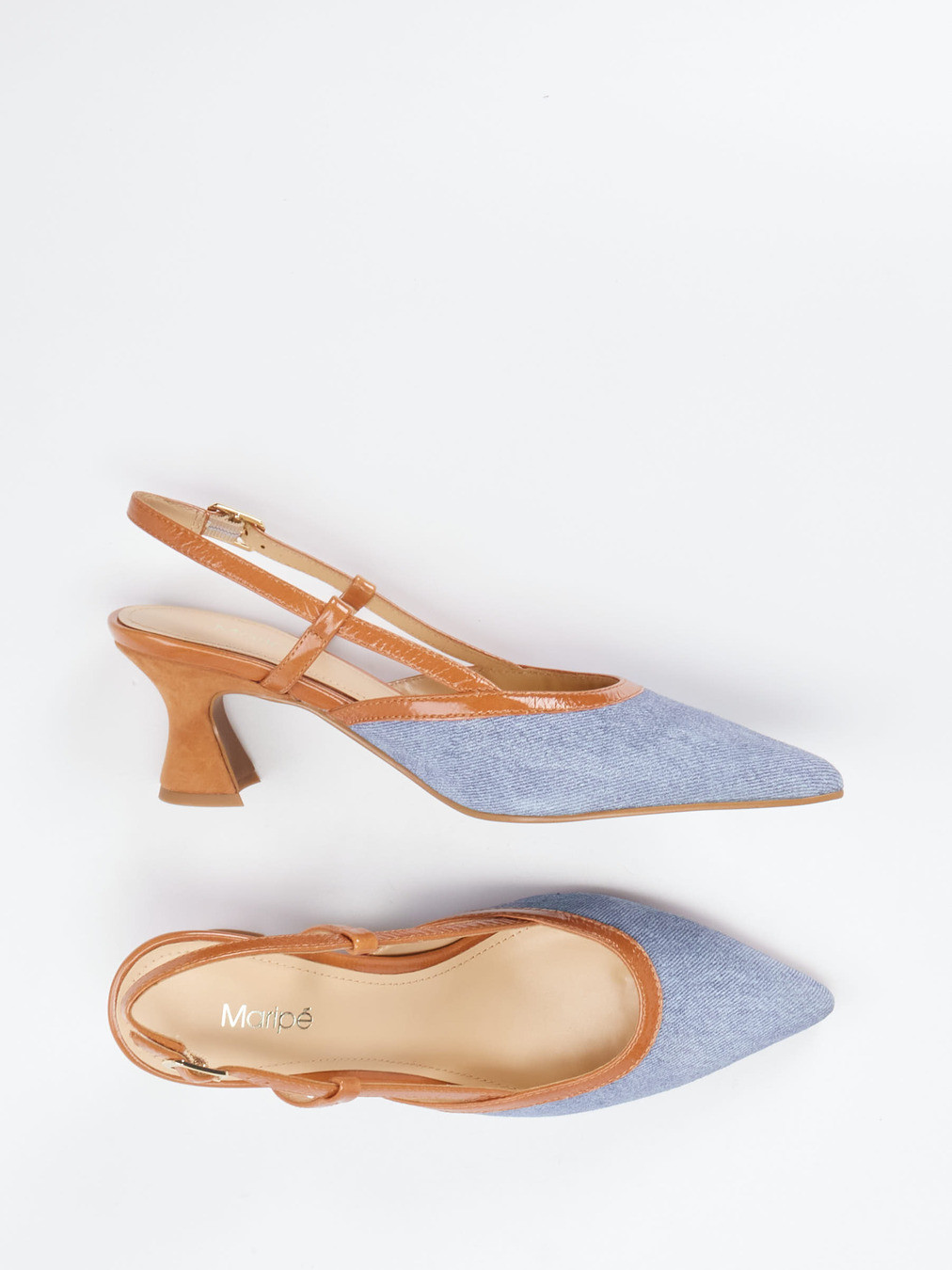 Slingpumps blau 1307159000204