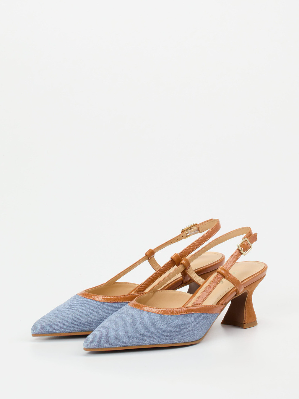 Slingpumps blau 1307159000202