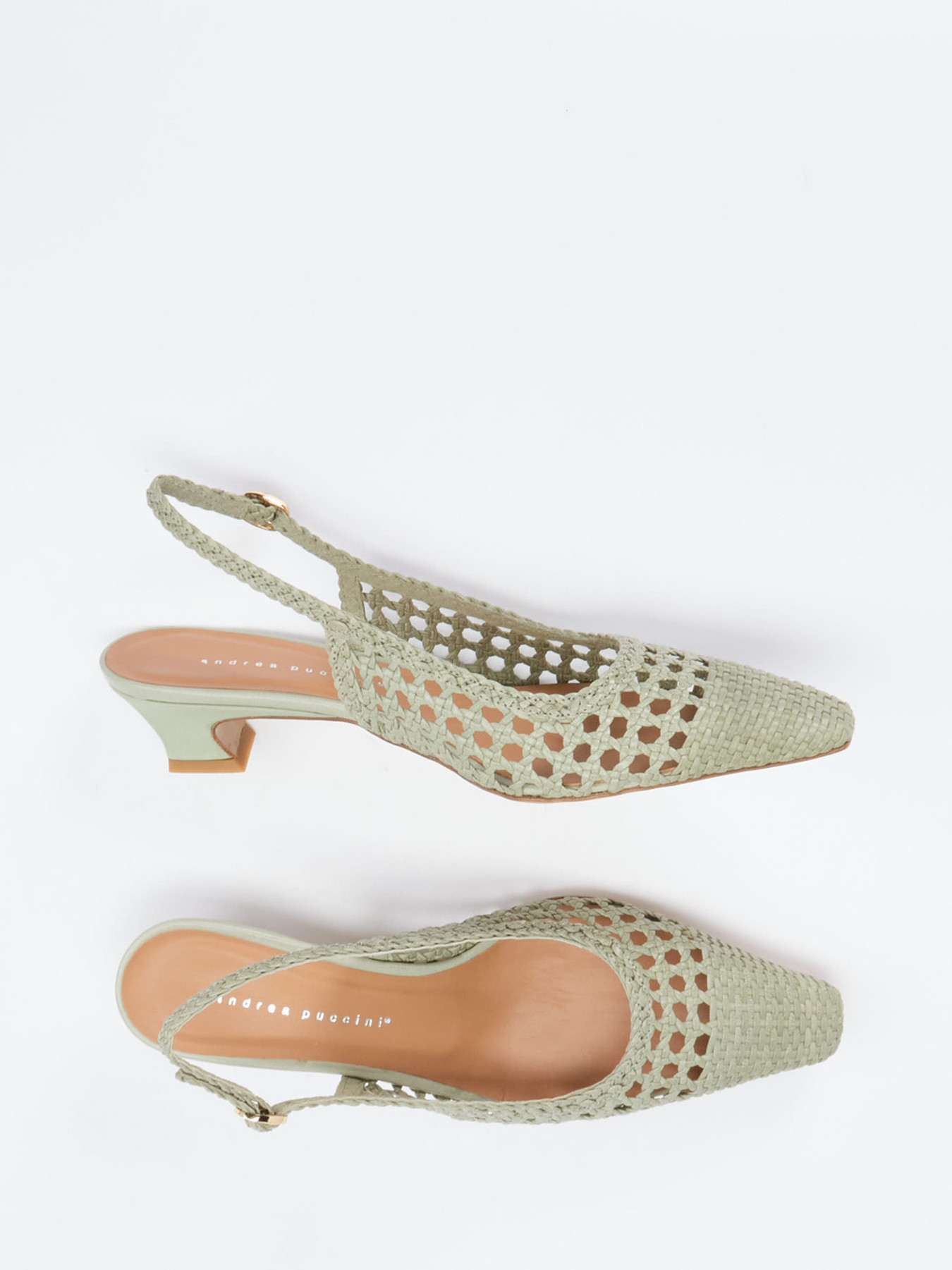 Slingpumps grün 1302699000104