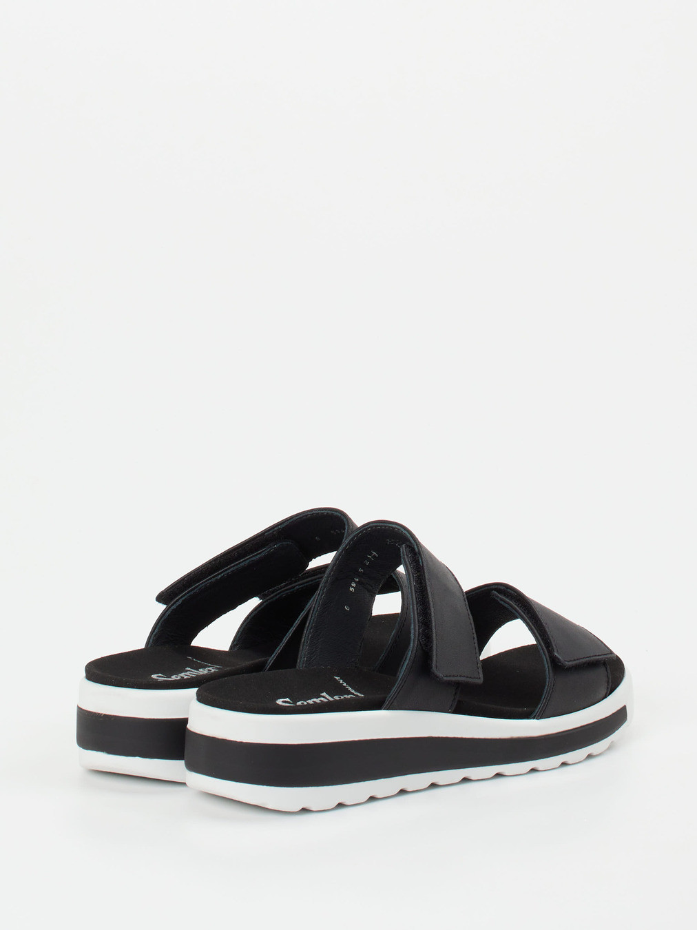 Klettpantolette schwarz 2153009004703