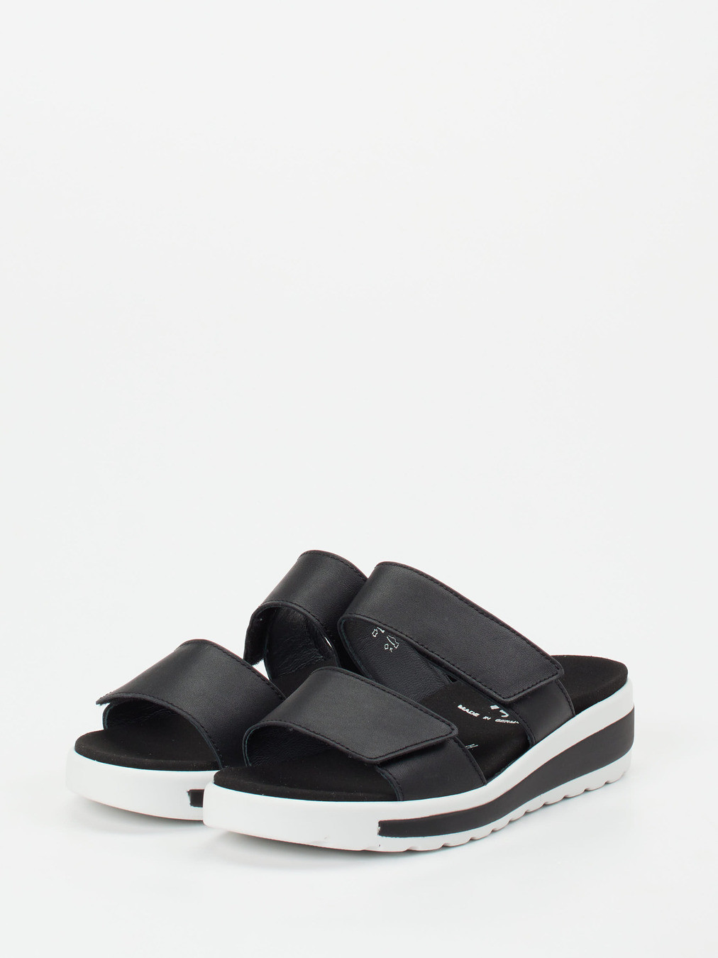 Klettpantolette schwarz 2153009004702