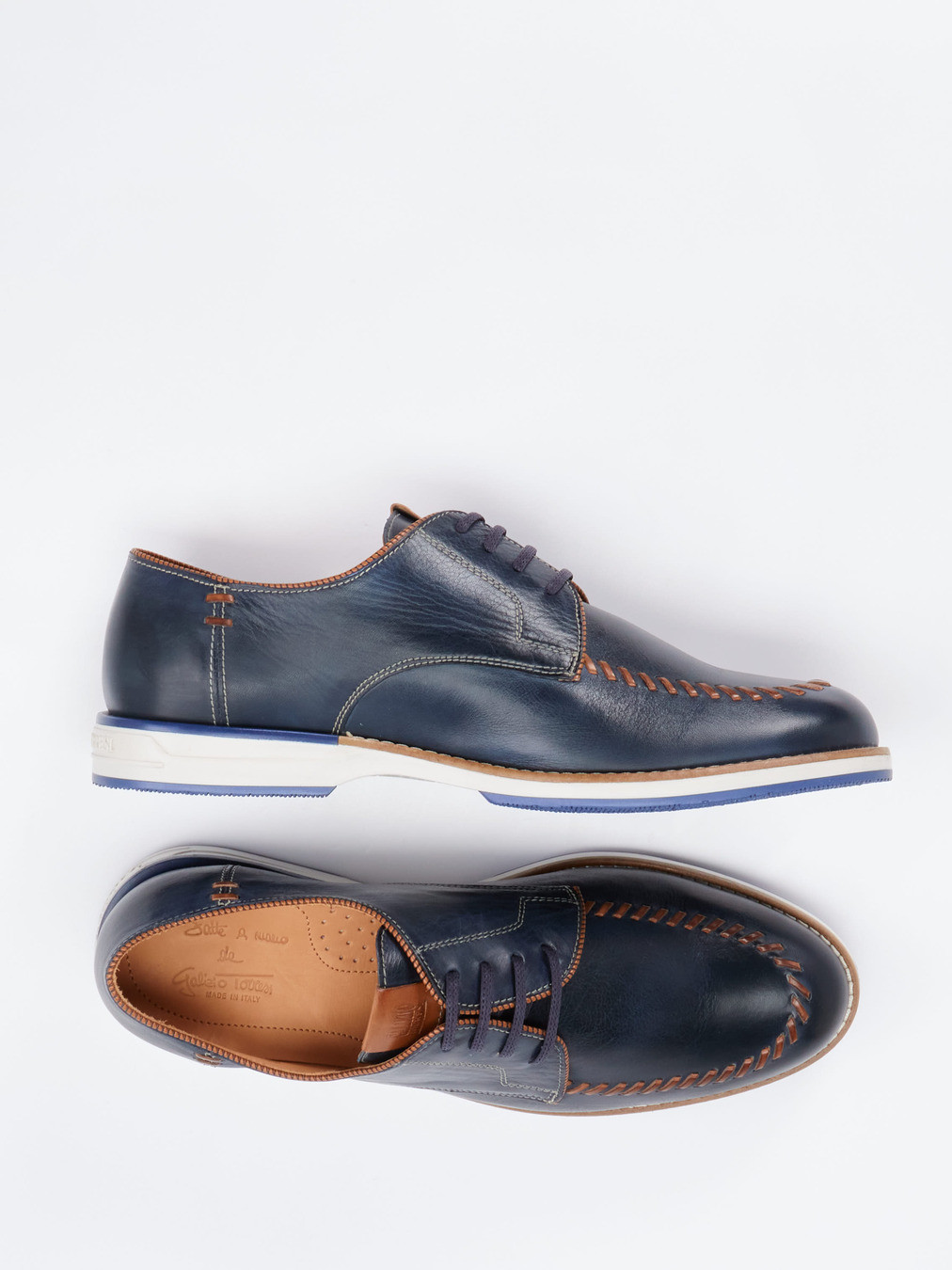 Schnürschuh blau 4610109040304